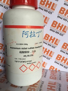Ammonium nickel sulfate hexahydrate , H8NiN2O8S2 , 7785-20-8 , Aladdin